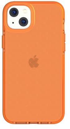 tech21 iPhone 14 Plus Evo Check – Shock-Absorbing & Slim Protective Phone Case with 16ft FlexShock Multi-Drop Protection Extra Buttons