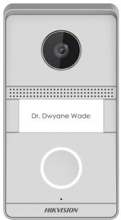 Hikvision DS-KV1101-ME2/Surface, Seguridad Profesional de Objetos, intercomunicador de vídeo de última generación