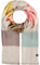 FRAAS Sustainability Edition - Schal mit XL-Karos - Made in Germany Apricot Shot