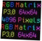 SeenGreat 64x64 RGB LED Matrix Panel Full-Color LED Display for Raspberry Pi 4B+ 4B 3B+ 3B 2B+ Zero W WH 2 W Pico ESP32 Ardui 3mm Pitch 4096 LEDs