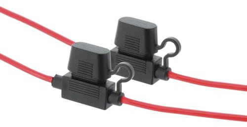 Jeu de 2 porte fusibles enfichables avec fil 30A