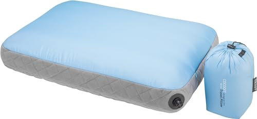 Cocoon Air-Core Ultralight Kissen, Light-Blue-Grey, 40x55 cm
