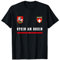Stein am Rhein Sport/Fußball Trikot Tee Flagge Fußball T-ir T-Shirt