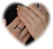 W WEILIRIAN Angel Devil Paar Ringe Silber Paar offene Ringe Verlobung Fingerbänder Verstellbare Jubiläums ringe Set Schmuck für Frauen und Männer Geschenke