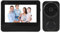 Sxhlseller Sonnette Vidéo à Distance sans Fil 1080p, Interphone Visuel WiFi 2,4 GHz avec Objectif Grand Angle, Voix Bidirectionnelle, Vision Nocturne Infrarouge de Type C, Caméra