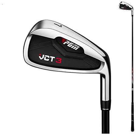 #5/#6/#7/#8/#9/#PW/#SW Golf Club Ferro con canna in carbonio/acciaio - Ferri da golf professionali per uomini e donne - per destrorsi (con asta in carbonio, #7)