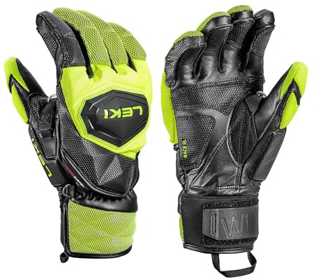 LEKI WCR Venom SL 3D black-yellow 11.0