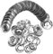 ifundom 50 anillos de platillo Ching para instrumentos de percusión, reemplazos de aro de tambor de acero inoxidable, ideales para practicar y grabar