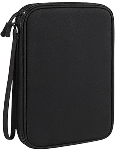 FAVORTALK Electronics Organiser Travel Bag Waterproof Wear and Scratch Resistant Tech Organiser Pouch for Charger Power Bank Adapter Portable Cable Storage for Cables,B40503