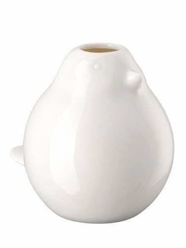 Hutschenreuther Vogel-Vase weiß Vase 10cm
