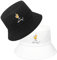 beifon 2 Stück Fischerhüte Bucket Hat Unisex, Sonnenhut Damen Fischerhut Herren Faltbar, Buckethut Anglerhut Freizeithut Outdoor Hut Sommer, Sommerhut für Party Camping Reisen Wandern