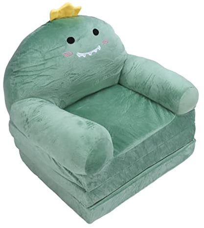VGEBY Zusammenklappbares Kindersofa aus flauschigem Flanell, Faltbare Minicouch für (150 cm) für Spielen und Nickerchen in Wohnzimmer oder Kinderzimmer (3 Schichten)
