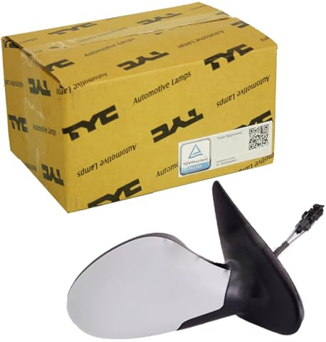 TYC Außenspiegel 331-0052 links, asphärisch | Kompatibel mit: SEAT LEON, TOLEDO II