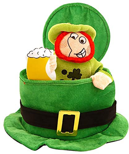 Kostüm St Patricks Day Irisch Irland Hut Mütze Mit Kobold