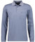 Ragman Herren Softknit-Polo Langarm, Taupe, XL