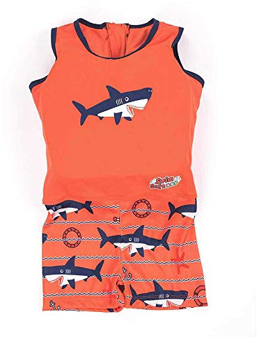 Bestway Swim Safe Badeanzug, mit Schwimmhilfe, für Kinder 1-3 Jahre (S/M), sortiert