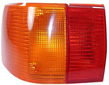 BESTPRICE 1x Heckleuchte links außen ohne Lampenträger Kompatibel mit A udi 80 B3 Stufenheck (893, 894, 8A2), 90 B3 (893, 894, 8A2)