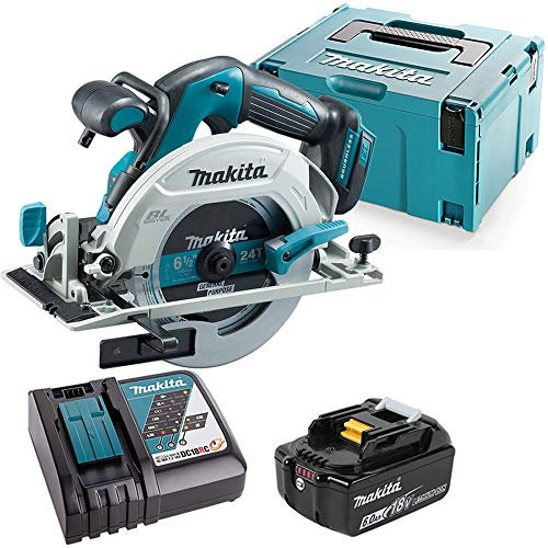 Makita DHS680 18V Brushless Circular Saw with 1 x 6Ah Battery,Charger & Case
