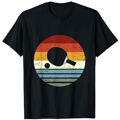 Cooles Vintage Retro Tischtennis für Männer & Frauen T-Shirt