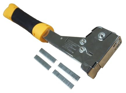 Heavy Duty Hammer Tacker Stapler T50 6-14mm 1/4 to 9/16 with 200 Staples