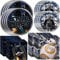 Unique Star Wars Dinnerware Party Bundle - Luncheon & Beverage Napkins, Dinner & Dessert Plates - Star Wars Party Decorations