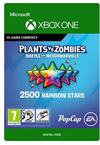 Plants vs. Zombies Battle for Neighborville: 2500 Rainbow Stars | Xbox One - Download Code
