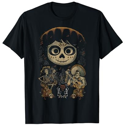 Disney Pixar Coco Dancing Group Portrait T-Shirt