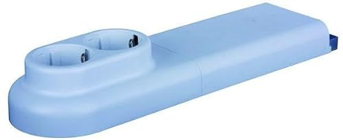 Fußleistensteckdose 2-fach weiß 16A 250V PROTEC.CLASS PFLSD