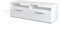 Vicco Meuble TV Diego, Blanc Haute Brillance, 95 x 38 cm
