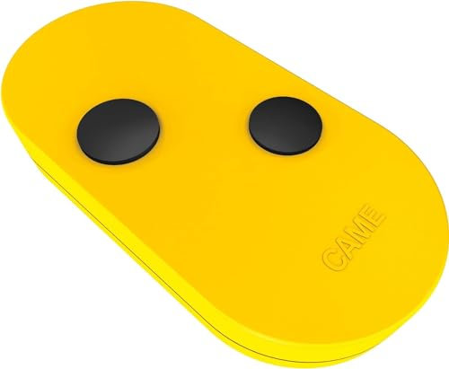 Telecomando Apri Cancello Came TOPD2FYS Giallo 2 Ch Dual Frequency 433-868mhz
