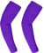 VOCOSTE 1 Paar Ärmlinge Rutschfest ArmSleeves UV Sonnenschutz Armstulpen für Damen Herren Golf Basketball Fahren Radsport Wandern Laufen Lila M Größe