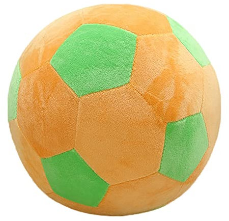 Jouet De Football en Peluche, Peluche Moelleuse Peluche Ballon De Soccer Ballon De Football Oreiller Doux Cadeau Jouet De Sport Le Cadeau Parfait pour Enfant,30cm