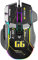 LJFLYXRI New Wired Mouse Macro Programming Gaming Mouse Ergonomic RGB Mechanical Mice 128000 DPI Backlight Computer Gamer Mouse for Laptop PC Desktop (Black)