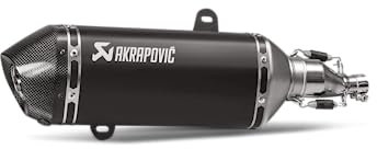Compatible avec/Remplacement pour VESPA 125 GTS/SPORT TECH 21 / SUPER 125-21/23 - SILENCIEUX AKRAPOVIC / 1811-4239