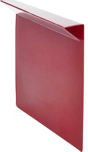 kaiserkraft | Beschriftungstaschen | VE 100 Stk | für HolzaufsatzRahmen | Papierformat DIN A5 | Rot