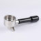 Portafilter 51 mm 2 ears with double spout for Delonghi ECP31.21 ECP33.21 ECP35.31 ECOV311 with stainless steel filter holder and ABS handle