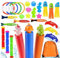 Lubibi Jouets de Natation pour Piscine de Plongée,29pcs Jouets de Plongée, Anneaux de Plongée,Torpedo Bandits,pieuvres aux Visages Amusants,Pistolet à Eau,Jouet sous Eau été Jeux pour Enfant