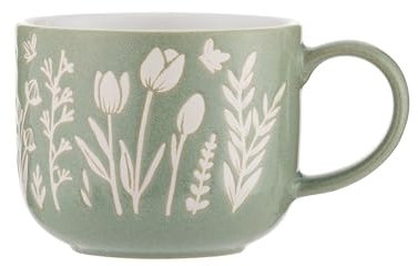 Mason Cash Mug Tulipe Vert Prairie 400 ml