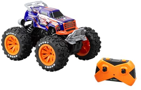 EXOST - Ferngesteuertes Auto Phantom Force 1/16-2.4Ghz - Violett - Orange - 28,5 cm