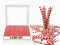 JANNGII Lot de 150 pailles en papier biodégradables assorties pour fête de mariage, fête, restaurant, jus de fruits (150 x rayures rouges et blanches)