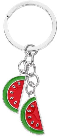 TOPBATHY Fruitkeyring Wassermelone Schlüsselanhänger Entzückender Schlüsselanhänger Für Lebensdekorationen