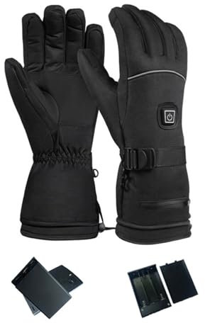KACCDE Electric Heated Gloves For Women Man Freezer Work Touching Screen Winter Hand Warmer Gloves For Skiing Cycling Hunting