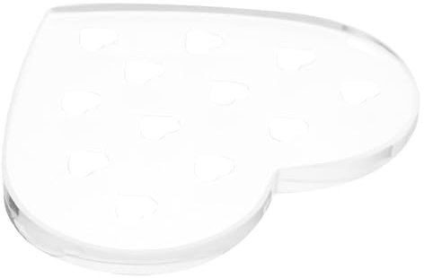 Didiseaon Lash Lift Glue Kit Eyelash Glue Trays Crystal Glass Pad for Lash Extensions Easy Clean Sturdy Glass Material for Beginners