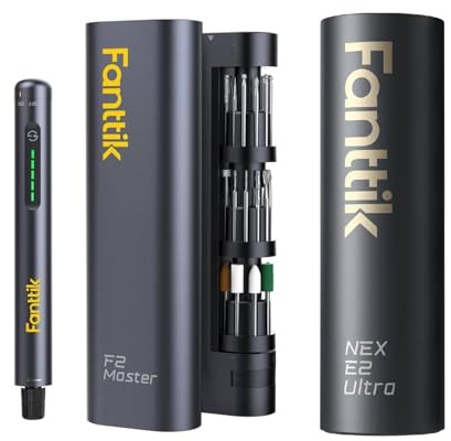 Fanttik F2 Master 4V Mini Cordless Rotary Tool Kit and E2 Ultra 3.7V Mini Electric Screwdriver