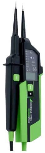 Gossen Metrawatt METRALINE VT LCD Spannungs- und Durchgangsprüfer CAT IV 600 V LCD, Akustik, Optisch