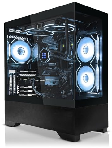 SYSTEMTREFF High-End Gaming PC - Intel Core i9-12900K - RTX 5070 12GB | Intel 8-Kern CPU bis 5.2 GHz, 32GB DDR5, 1TB M.2 NVMe SSD, Nvidia Grafik WLAN, Windows 11, für Gaming, Streaming