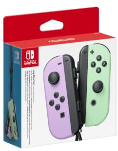 Nintendo Switch Joy-Con 2er-Set Pastell-Lila/Pastell-Grün