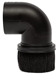 Shop-Vac 9067900 rechtwinklige Bürste, 6,3 cm Durchmesser, ideal zum Abstauben von Jalousien und unregelmäßigen Oberflächen, funktioniert mit 6,3 cm Schlauch, Schwarz, 1 Stück
