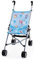 Bayer Design 30134AA Puppenbuggy, Puppenwagen, Doppelräder, Gurt, leicht faltbar, aus Metall