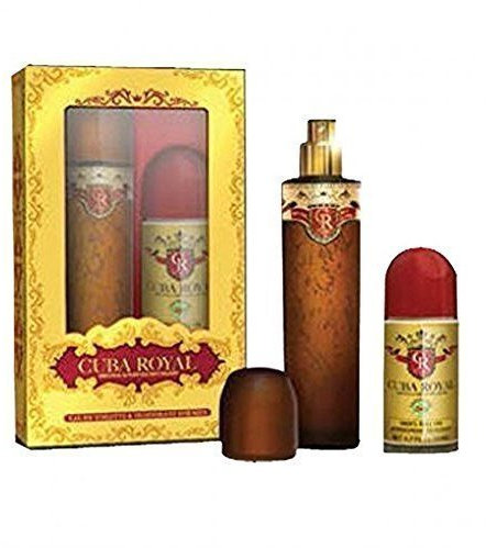 CUBA PARIS Royal EDT Set 100 ml + Rolle auf 50 ml
